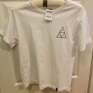 Huf white tropical t-shirt